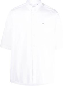 Calvin Klein Overhemd met korte mouwen Wit