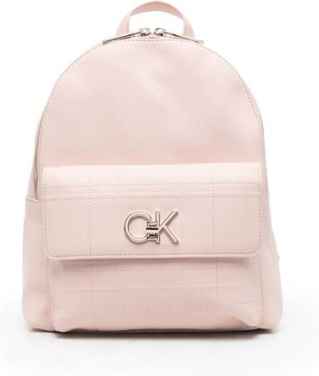Calvin Klein Re-Lock kleine rugzak Roze