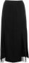 Calvin Klein Rok met mesh vlak Zwart - Thumbnail 1