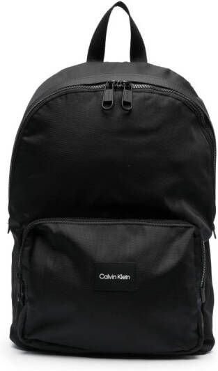 Calvin Klein Rugzak met logopatch Zwart