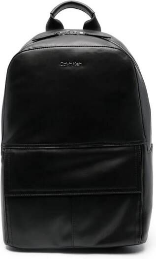 Calvin Klein Rugzak met logoplakkaat Zwart