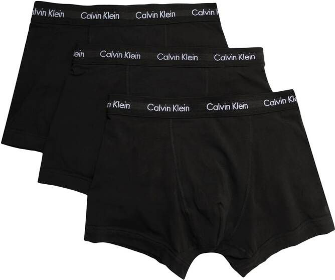 Calvin Klein Set van drie slips Zwart