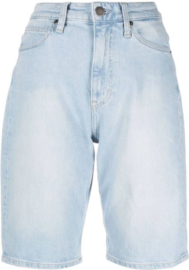 Calvin Klein Shorts met logopatch Blauw