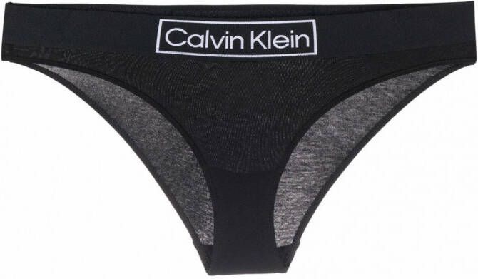 Calvin Klein Slip met logoband Zwart