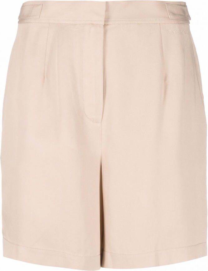 Calvin Klein Straight shorts Beige