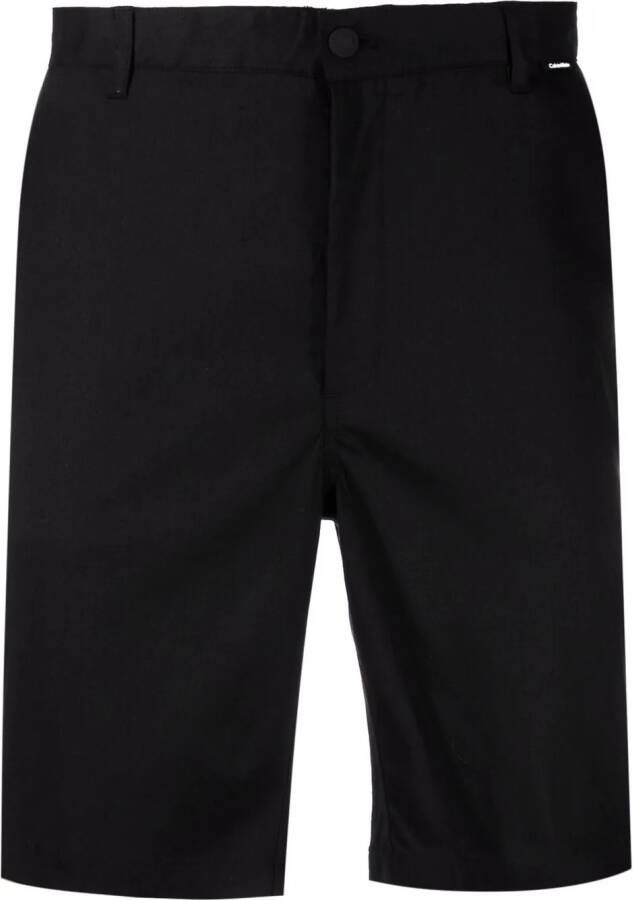 Calvin Klein Stretch shorts Zwart
