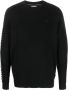 Calvin Klein Sweater met ronde hals Zwart - Thumbnail 1