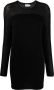 Calvin Klein Sweaterjurk met lange mouwen Zwart - Thumbnail 1