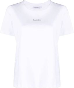 Calvin Klein T-shirt met logo Wit