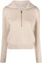 Calvin Klein Trui met geborduurd logo Beige - Thumbnail 1
