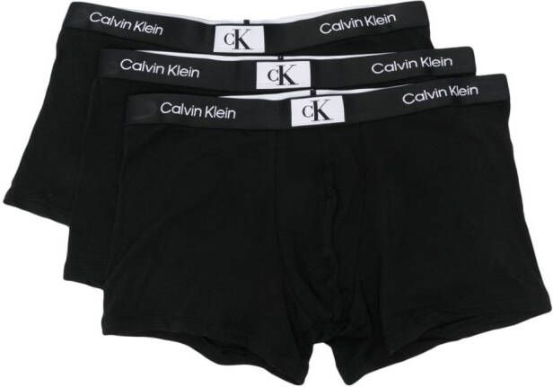 Calvin Klein Underwear Stretch-katoenen slip Zwart
