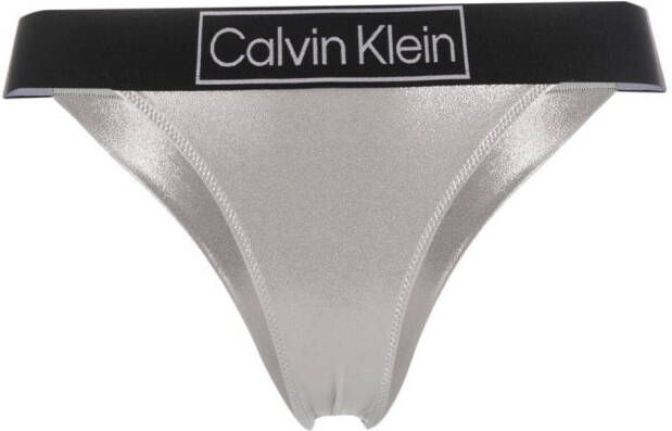 Calvin Klein Underwear Braziliaanse bikinislip Zilver