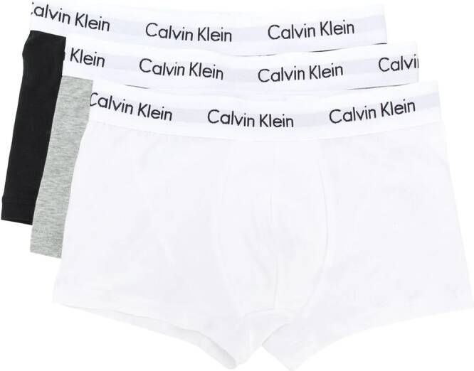 Calvin Klein Underwear logo boxers 3-pack Wit