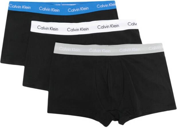 Calvin Klein Underwear Boxershorts met logoband Zwart