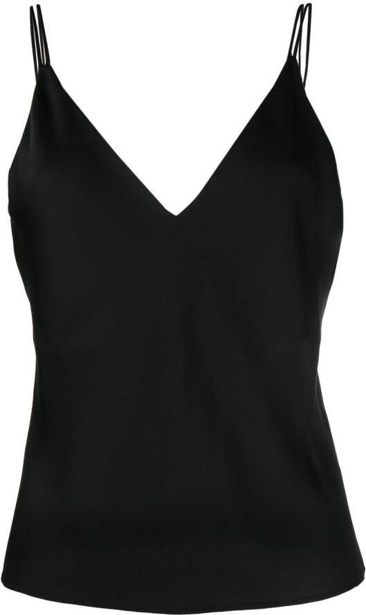 Calvin Klein Hemd met V-hals Zwart