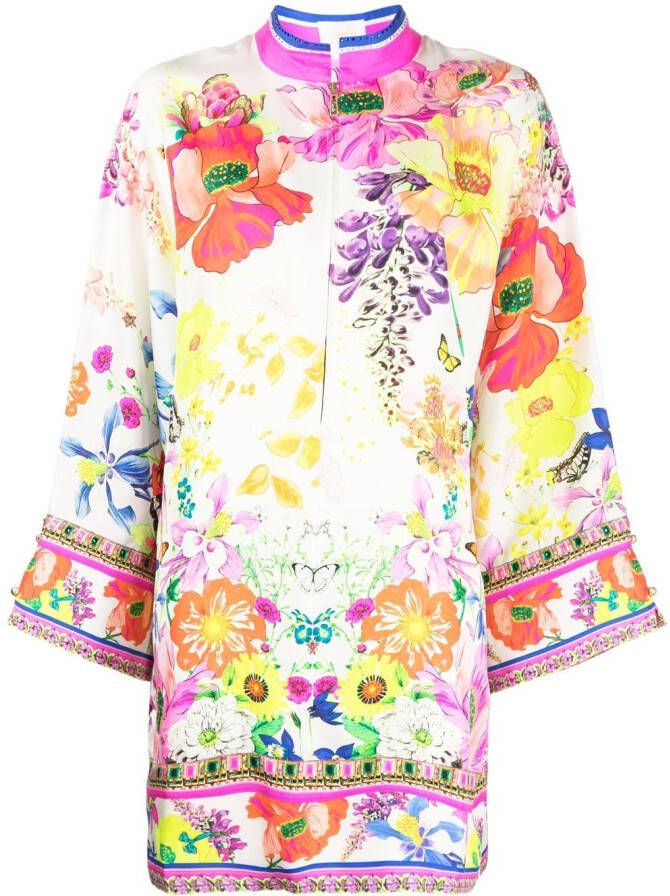Camilla Blousejurk met rits Wit