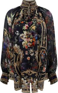 Camilla Button-up blouse Zwart