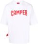 Camper T-shirt met logoprint Wit - Thumbnail 1