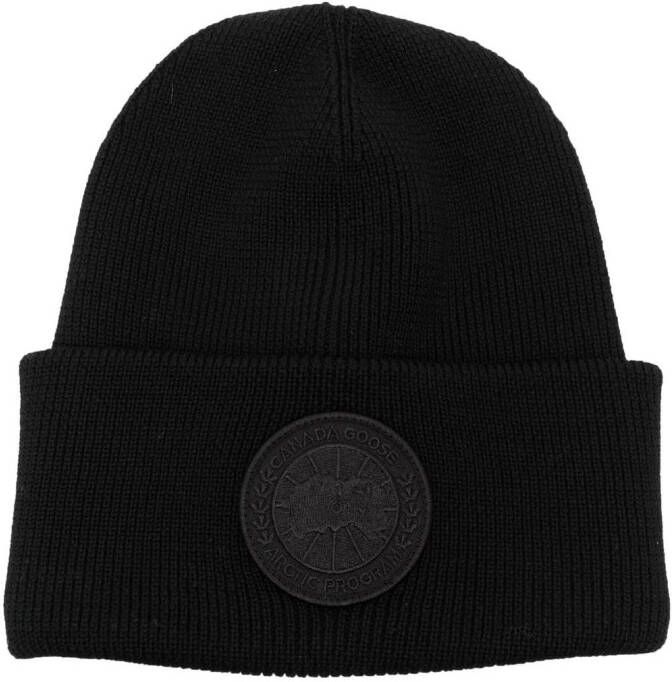 Canada Goose Gebreide muts Zwart