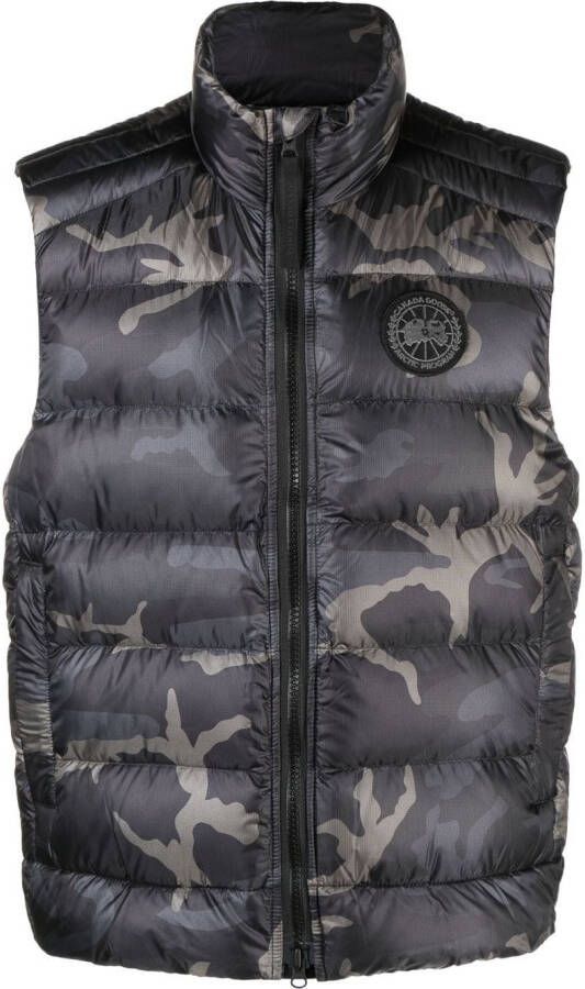 Canada Goose Bodywarmer met camouflageprint Zwart