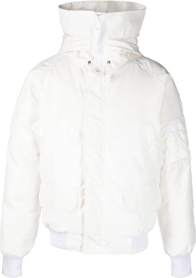 Canada Goose Bomber donsjack Wit