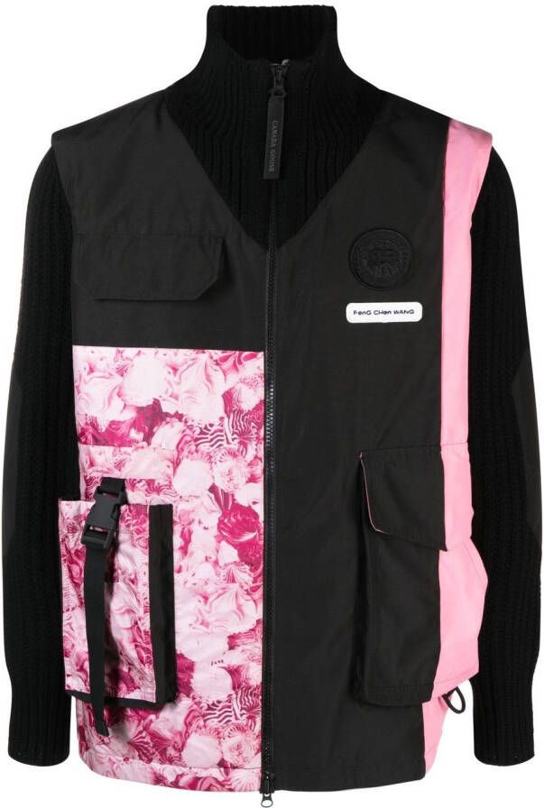 Canada Goose x Feng Chen Wang HyBridge bodywarmer Roze
