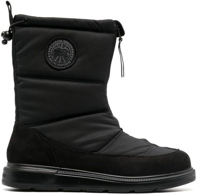 Canada Goose Crofton gewatteerde enkellaarzen Zwart