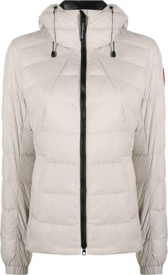 Canada Goose Donsjack met logopatch Roze