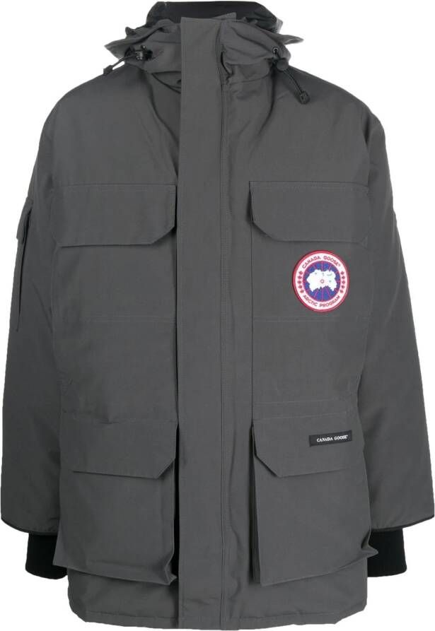 Canada Goose Parka met capuchon Grijs