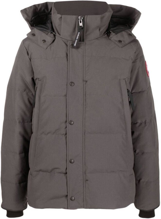 Canada Goose Gewatteerd donsjack Grijs