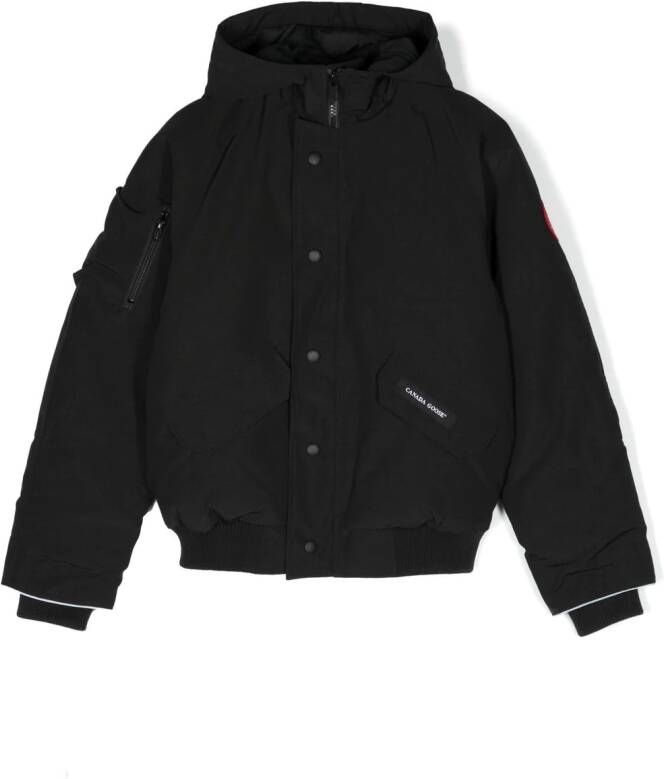 Canada Goose Kids Rundle bomberjack Zwart