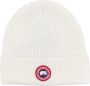 Canada Goose Muts met logopatch Wit - Thumbnail 1