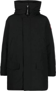 Canada Goose padded mid-length coat Zwart