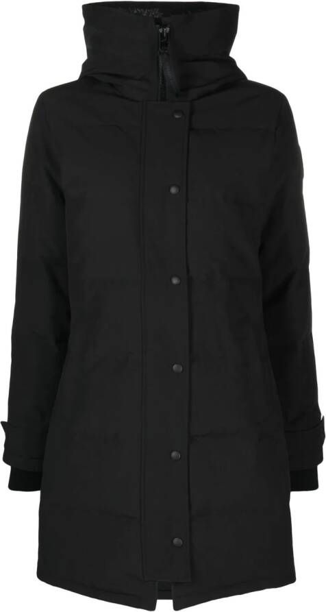Canada Goose Shelburne parka Zwart