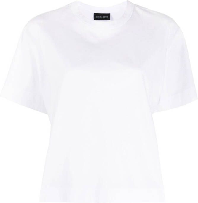 Canada Goose T-shirt met ronde hals Wit