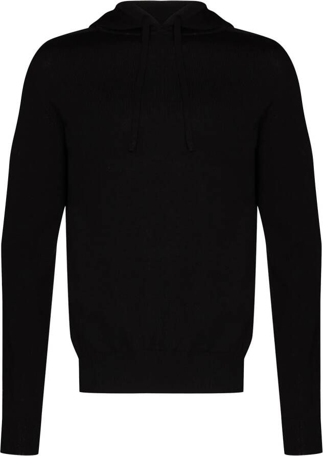 Canada Goose Wollen hoodie Zwart