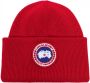 Canada Goose Wollen muts Rood - Thumbnail 1