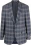 Canali Blazer met enkele rij knopen Blauw - Thumbnail 1