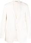 Canali Blazer met enkele rij knopen Wit - Thumbnail 1