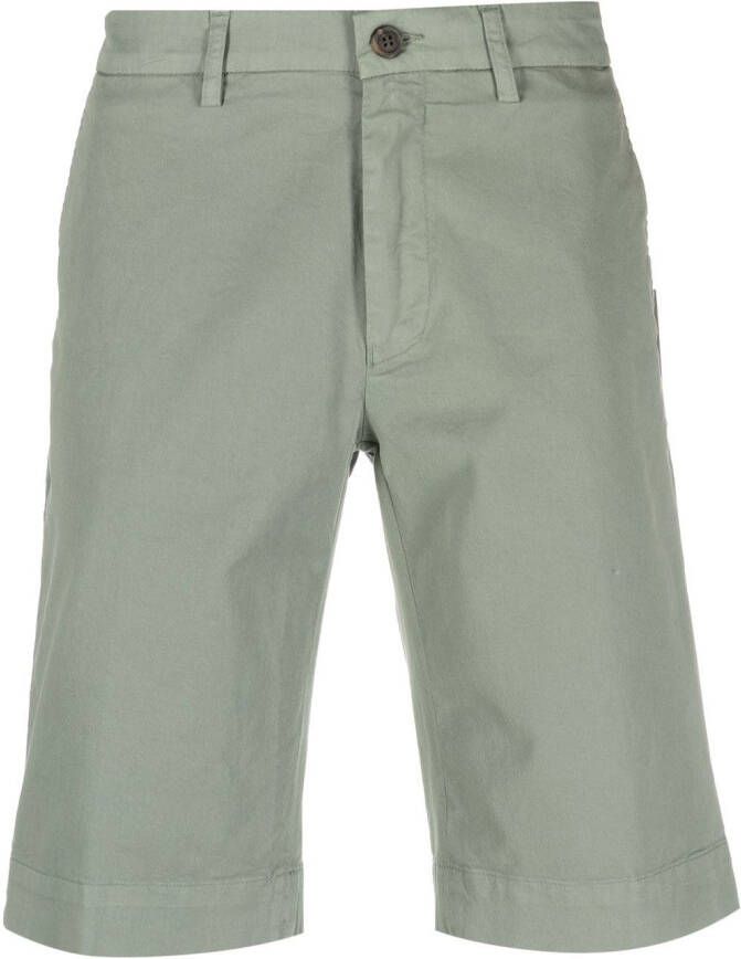 Canali Chino shorts Groen