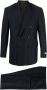 Canali Pak met dubbele rij knopen Blauw - Thumbnail 1