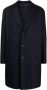 Canali Mantel met enkele rij knopen Blauw - Thumbnail 1