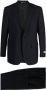 Canali Pak met enkele rij knopen Blauw - Thumbnail 1