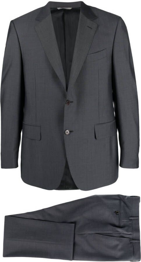 Canali Pak met enkele rij knopen Grijs