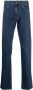 Canali Straight broek Blauw - Thumbnail 1