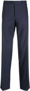 Canali Wollen chino Blauw