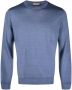 Canali Sweater van wol-zijdemix Blauw - Thumbnail 1