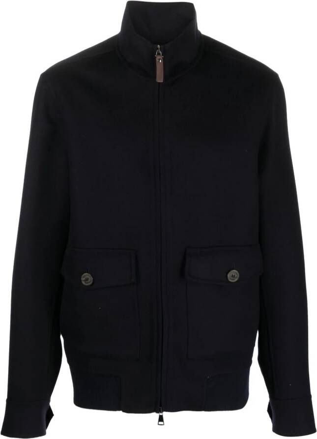 Canali Kasjmier jack Blauw