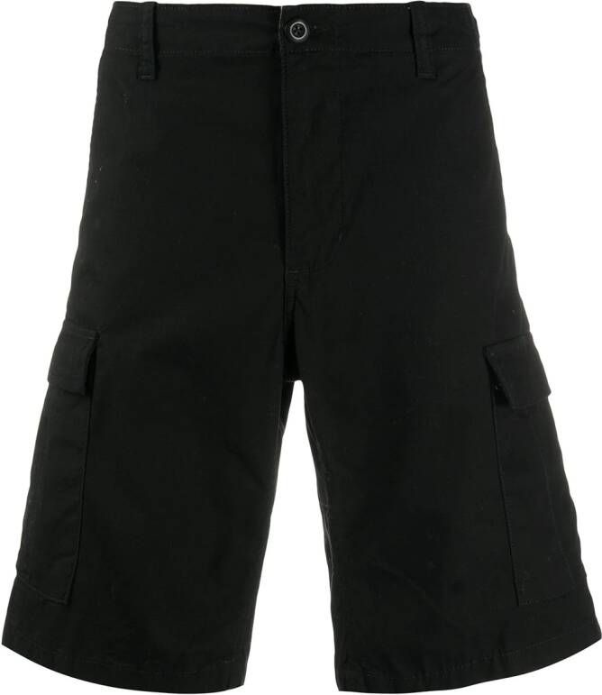 Carhartt WIP Aviation bermuda shorts Zwart