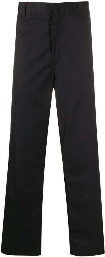 Carhartt WIP Chino met logo Zwart